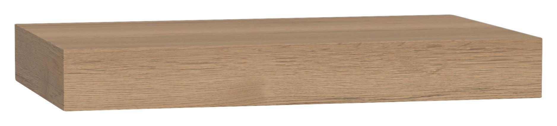 Wandkonsole Las Vegas Eichefarben Dekor B: 80 cm - Eichefarben, MODERN, Holzwerkstoff (80/10/48cm) - Vertico