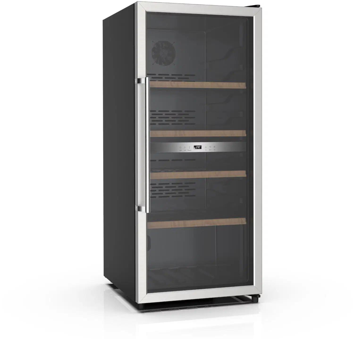 Weinkühlschrank Nabo Ws 2000 - Schwarz, Basics, Metall (54,5/124,5/60cm) - Nabo