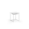 Satztisch 2er-Set, Weiß - Weiß, LIFESTYLE, Metall (38/45/38cm) - MID.YOU