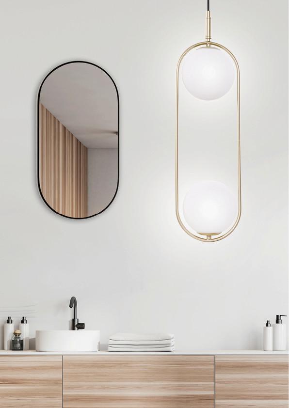 Hängeleuchte 32-73464 - Messingfarben, Design, Metall (18,5/15/140cm)