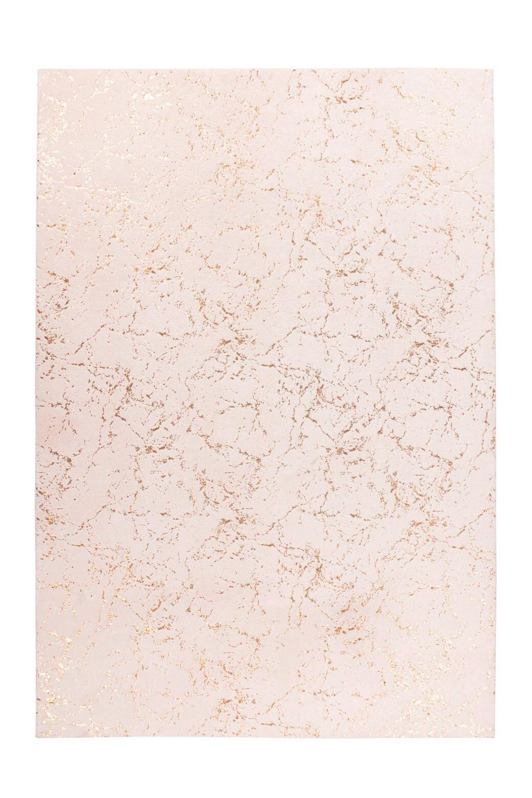 Teppich Creme, Goldfarben Bijou 225, BxL: 160x230 cm - Goldfarben/Creme, KONVENTIONELL, Textil (160/230cm)