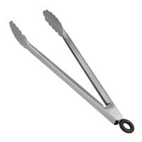 Grillzange Micha Chrom L: ca. 34 cm - Edelstahlfarben, Basics, Metall (34cm) - Metaltex