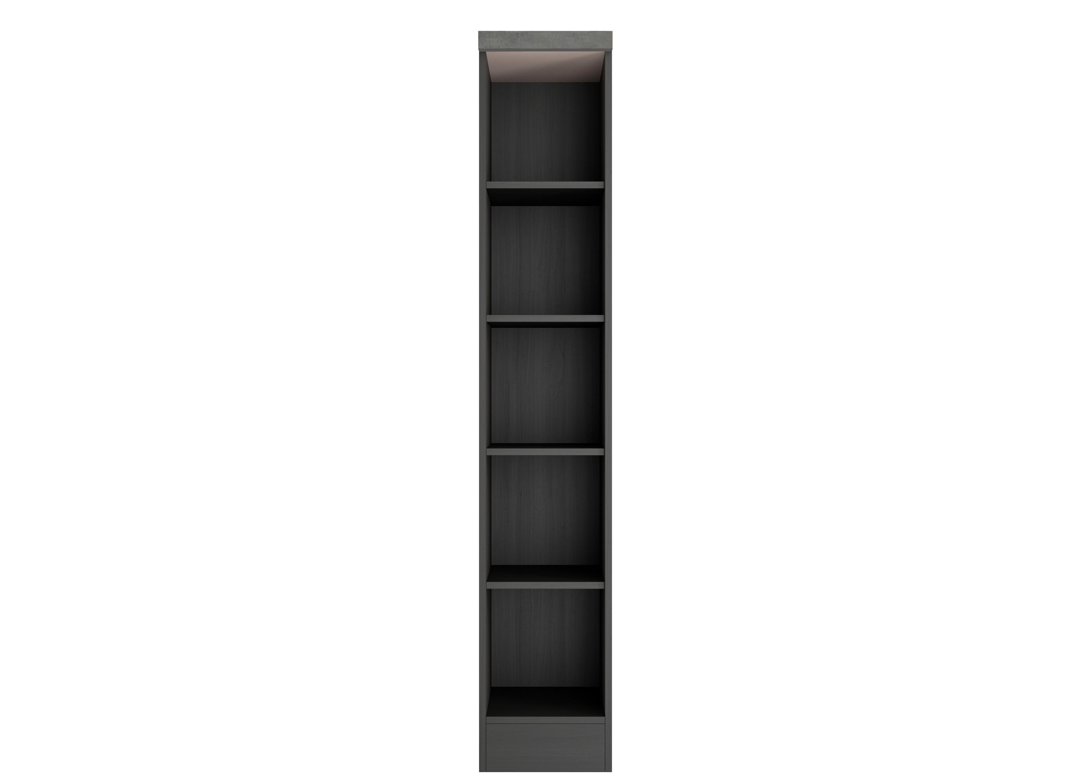 Regal Liverpool Graphitfarben B:30cm - Graphitfarben, Basics, Holzwerkstoff (30/166/60cm) - Held