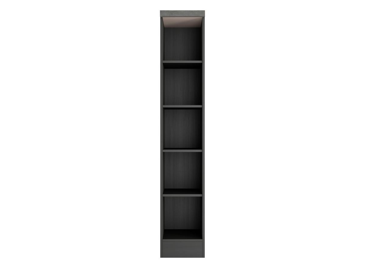 Regal Liverpool Graphitfarben B:30cm - Graphitfarben, Basics, Holzwerkstoff (30/166/60cm) - Held