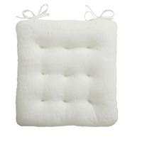 Ülőpárna Kb. 40/40cm - fehér, Modern, textil (40/40/4cm) - Luca Bessoni