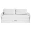 Schlafsofa Mit Bettkasten Milan Weiß B: 203 Cm - Schwarz/Weiß, Design, Textil (203/77/86cm) - MID.YOU
