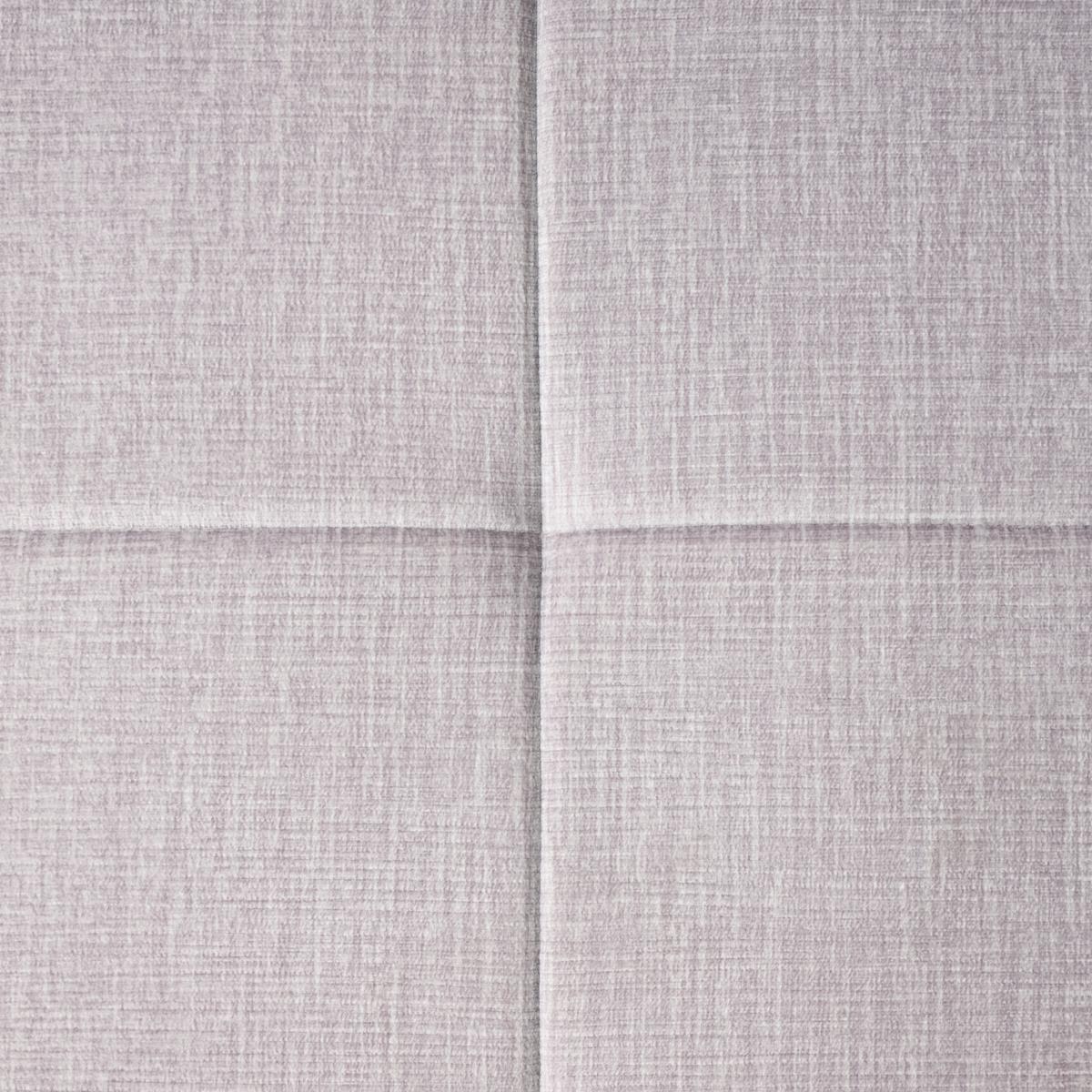 Sitzbank Tilos ohne Lehne Samt Grau, B: 140 cm - Schwarz/Grau, KONVENTIONELL, Textil/Metall (140/49/47cm) - MID.YOU