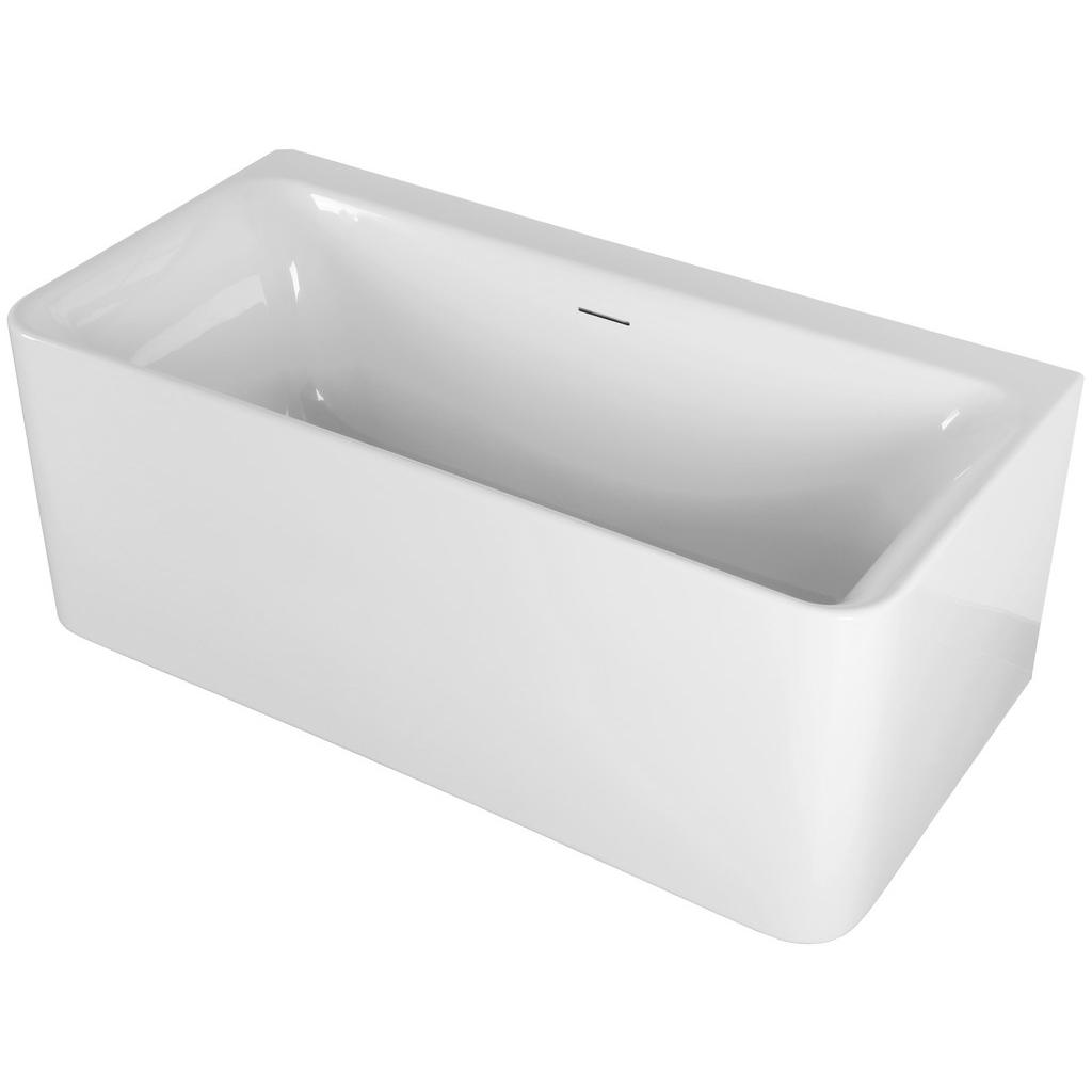 Badewanne LBH: 170x80x58,5 cm Acryl, freistehend, Schürze