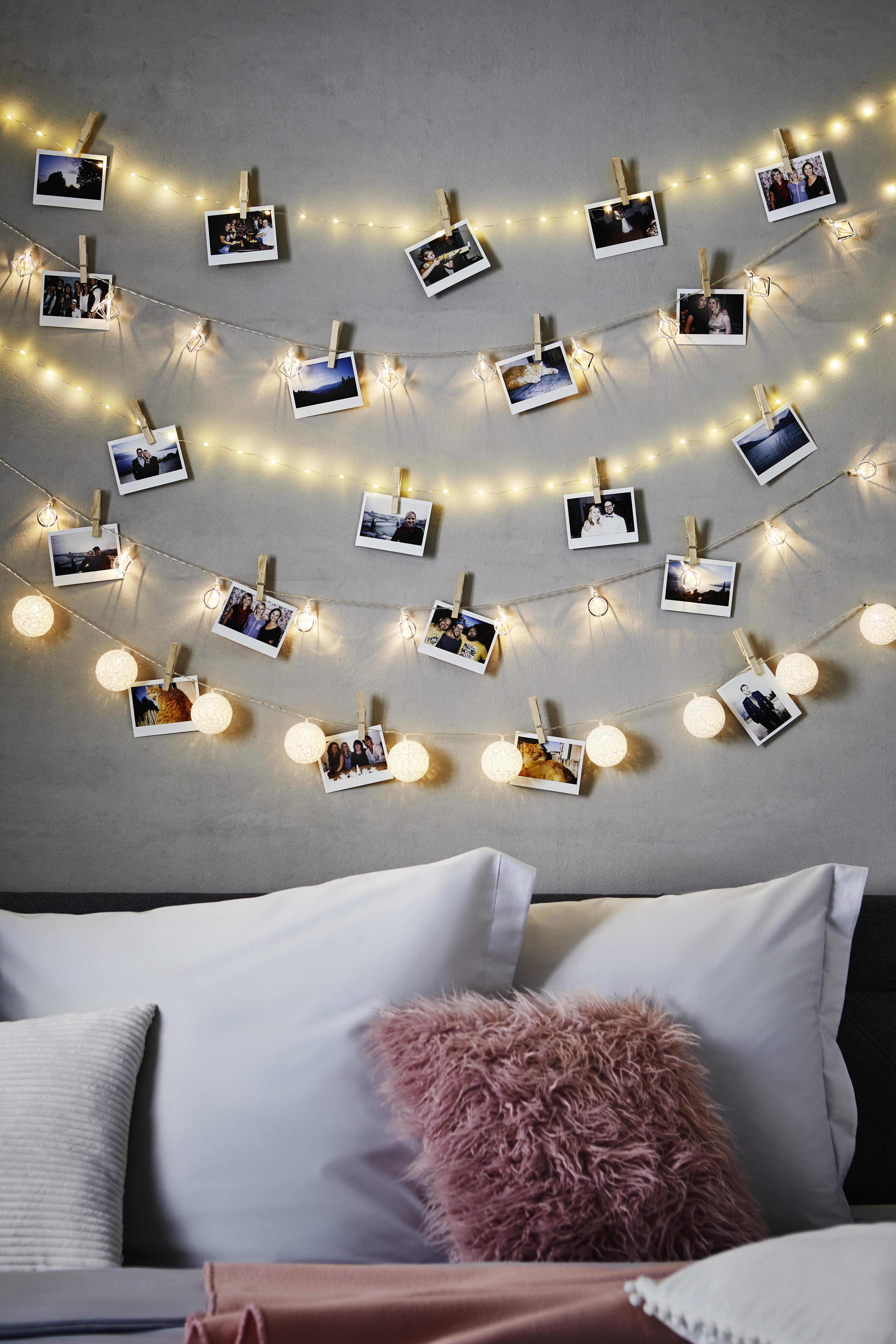 Světelný Řetěz Sterni 40 Led Max. 0,06 Watt, 1,95 M - barvy stříbra, plast (195cm) - Modern Living