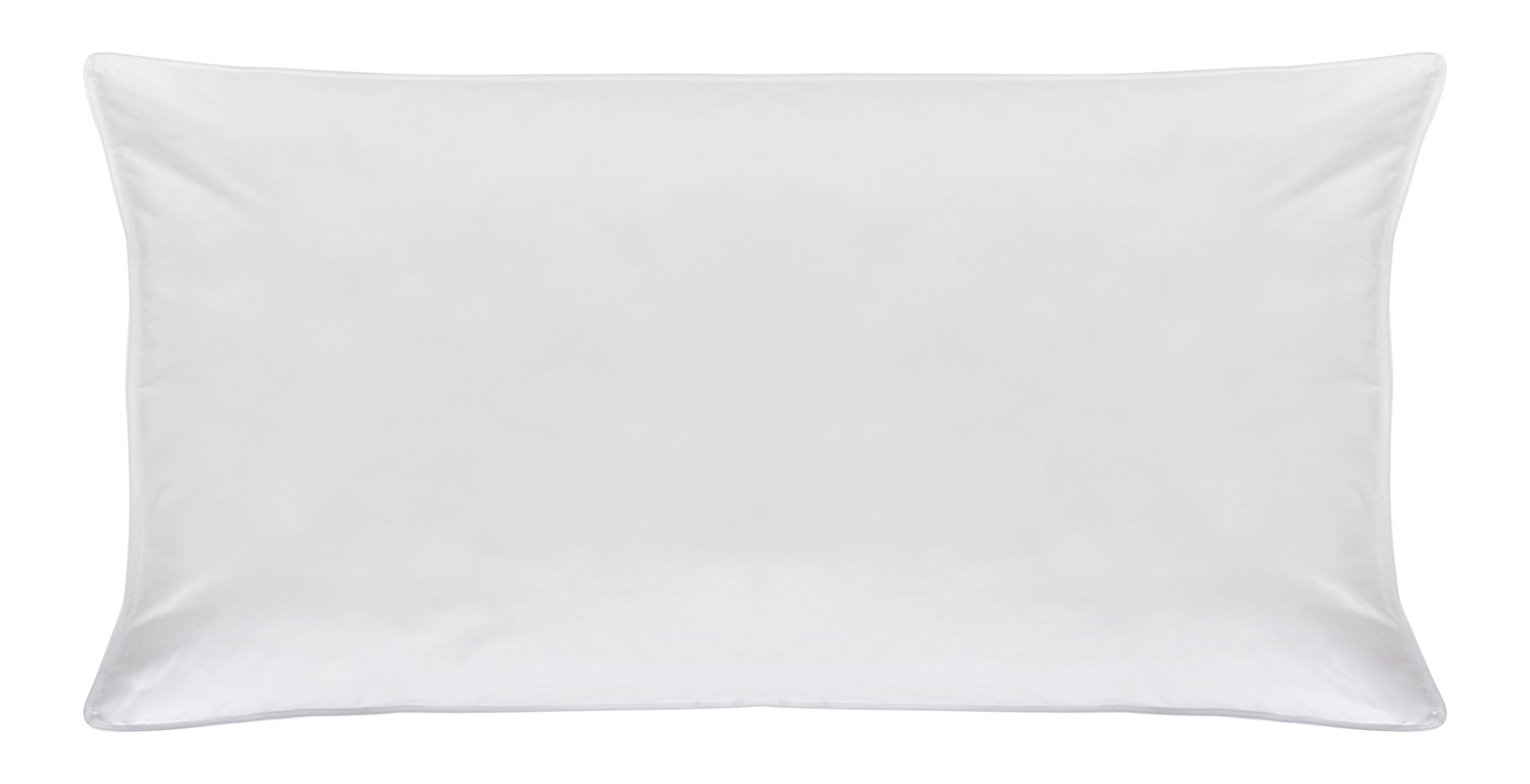 VANKÚŠ POD HLAVU Vegandown, 40/80cm, biela - biela, Konventionell, textil (40/80cm) - Premium Living