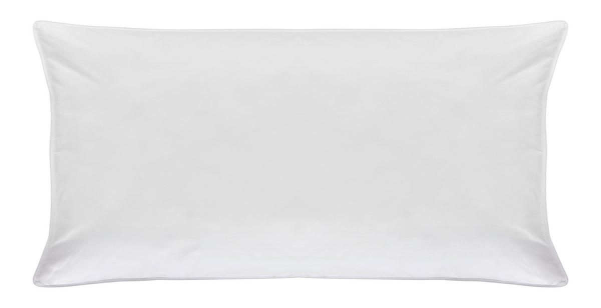 POLŠTÁŘ POD HLAVU Vegandown, 40/80cm, bílá - bílá, Konvenční, textil (40/80cm) - Premium Living