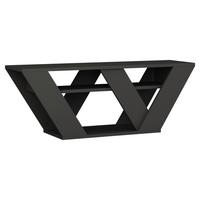 Lowboard Pipralla Fernsehtisch - Anthrazit, Design, Holzwerkstoff (110/30/40cm) - Livetastic