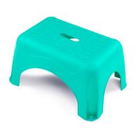 Tritthocker Misty Kunststoff Türkis H: 23,5 Cm Rutschfest - Türkis, Basics, Kunststoff (44/23,5/31cm)