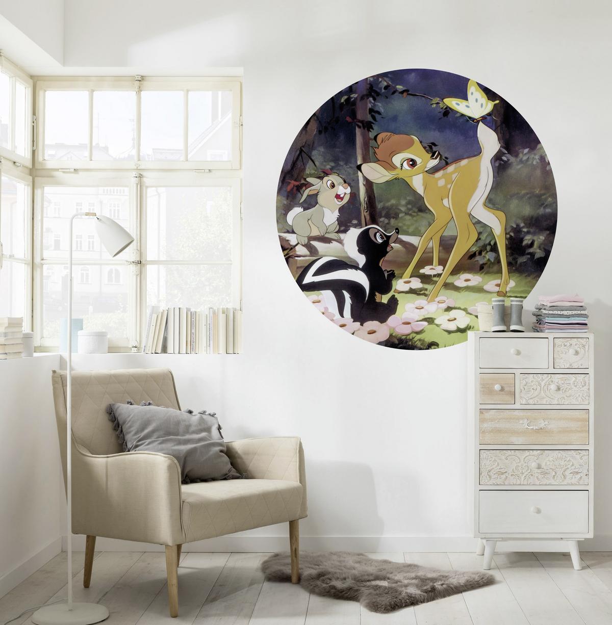 Fototapete Dd1-045 Bambi Butterlfy - Multicolor, Trend (128cm)