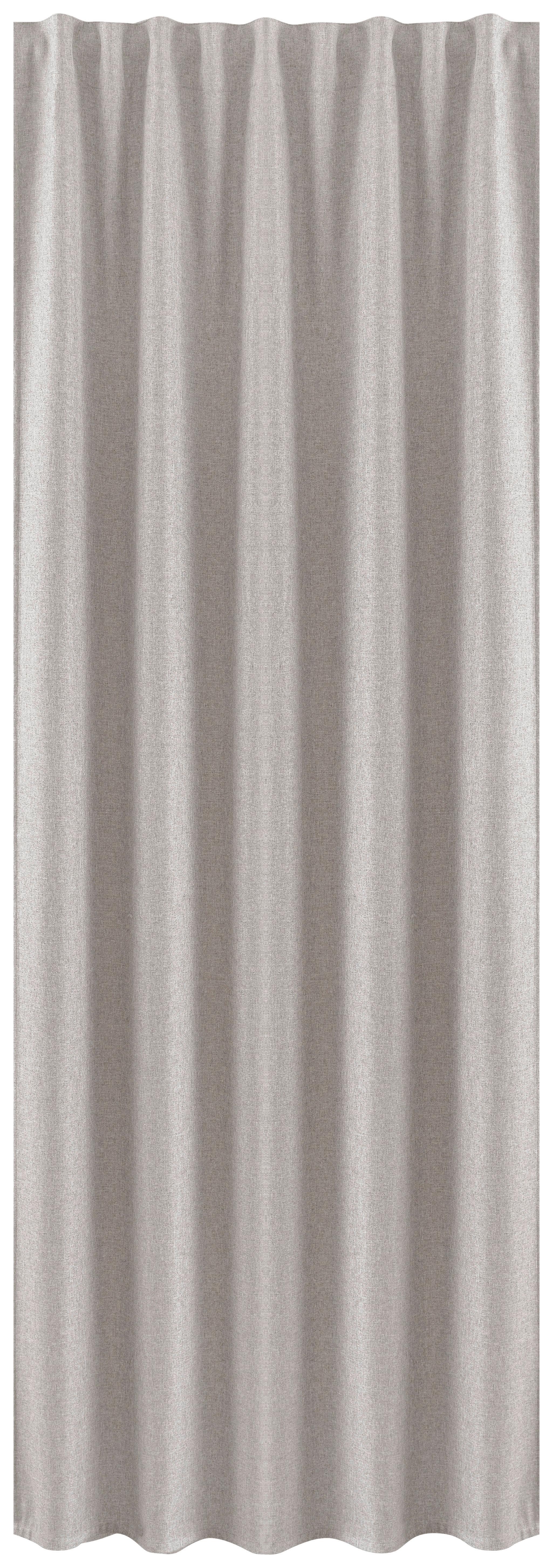 Fertigvorhang Milano - Beige, MODERN, Textil (135/245cm) - Luca Bessoni