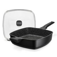 PANVICA NA SMAŽENIE QUADURA - čierna, Basics, kov (24/7cm) - GSW