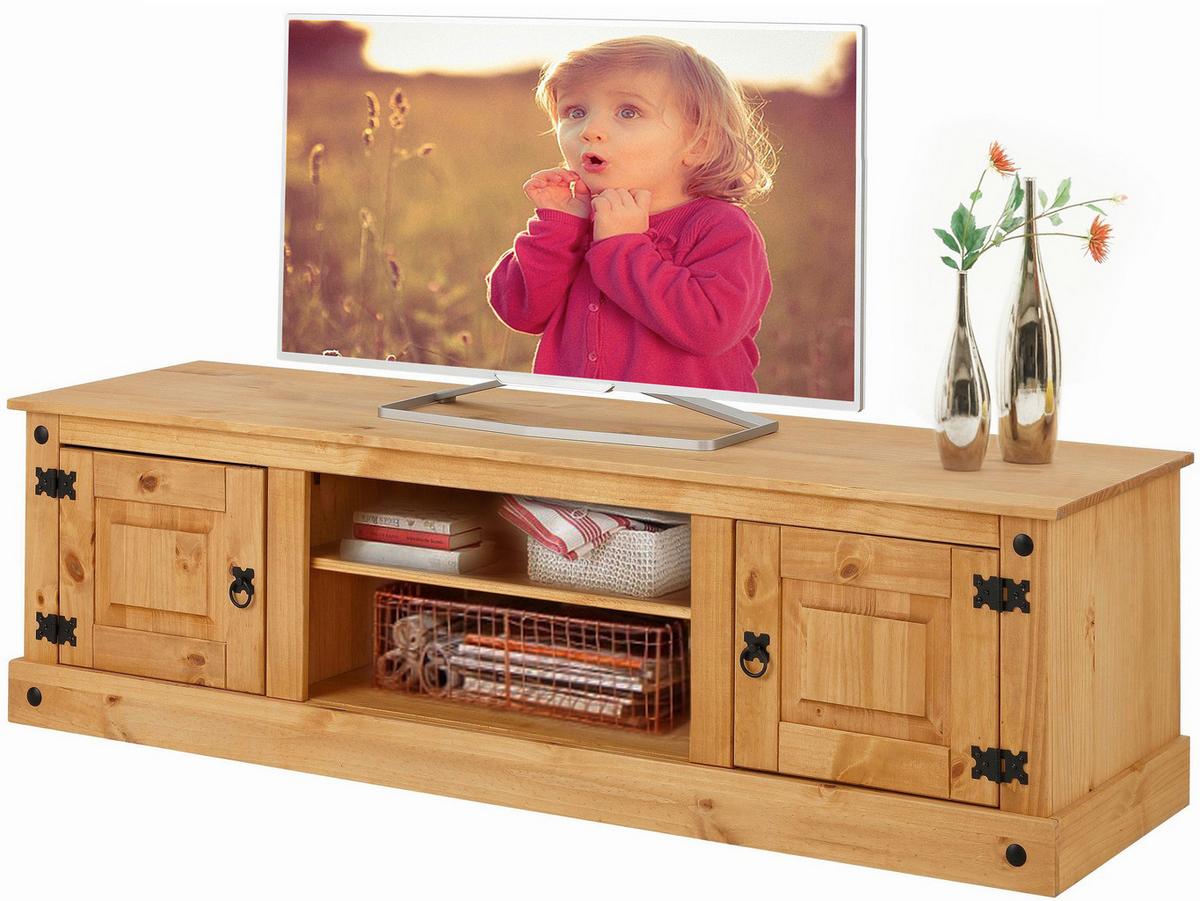 Lowboard Mexico Naturfarben B: 160cm - Naturfarben, Design, Holz (160/45/45cm) - MID.YOU