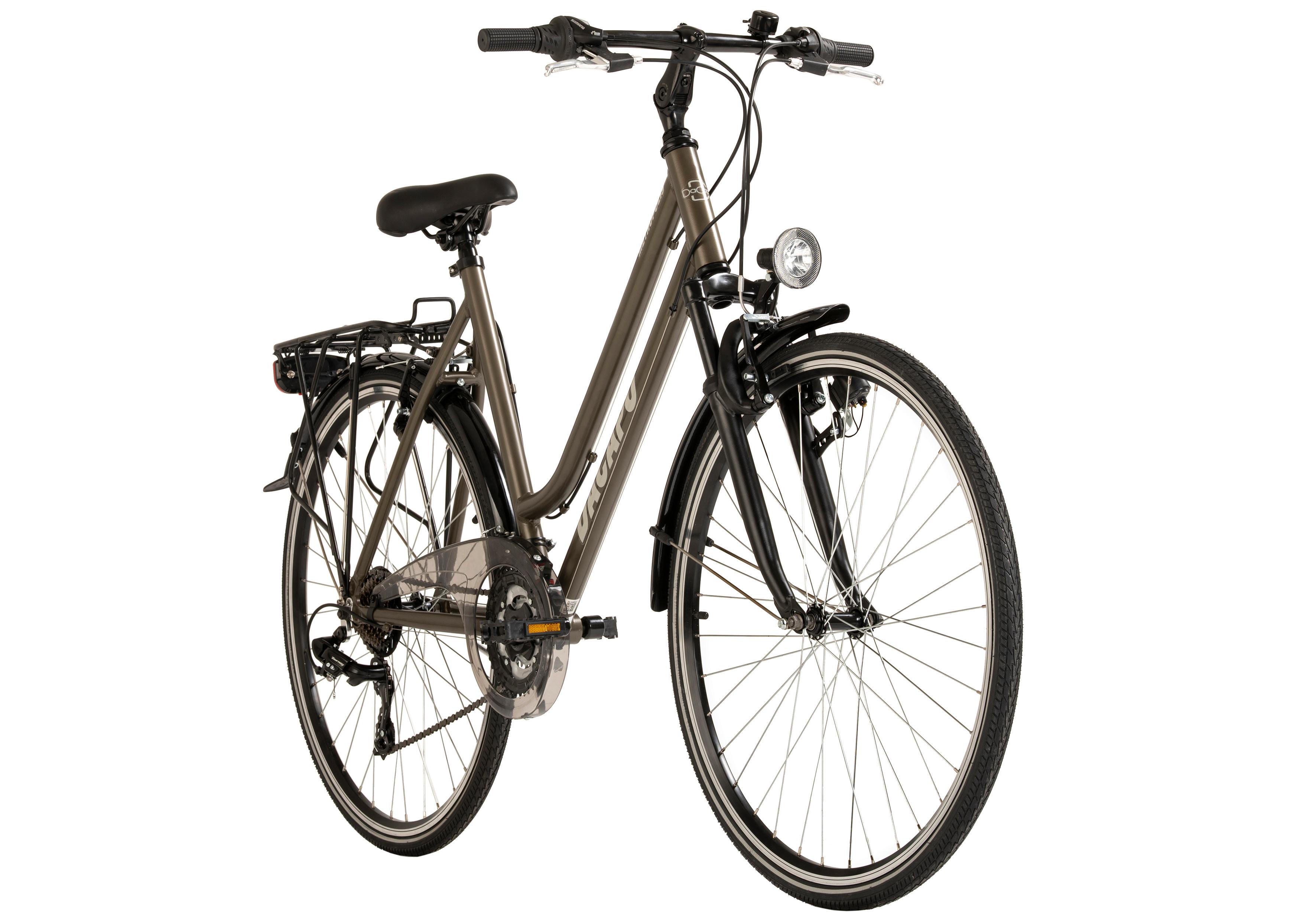 Trekkingrad 403t Damen - Anthrazit, MODERN, Metall (25/140/60cm)