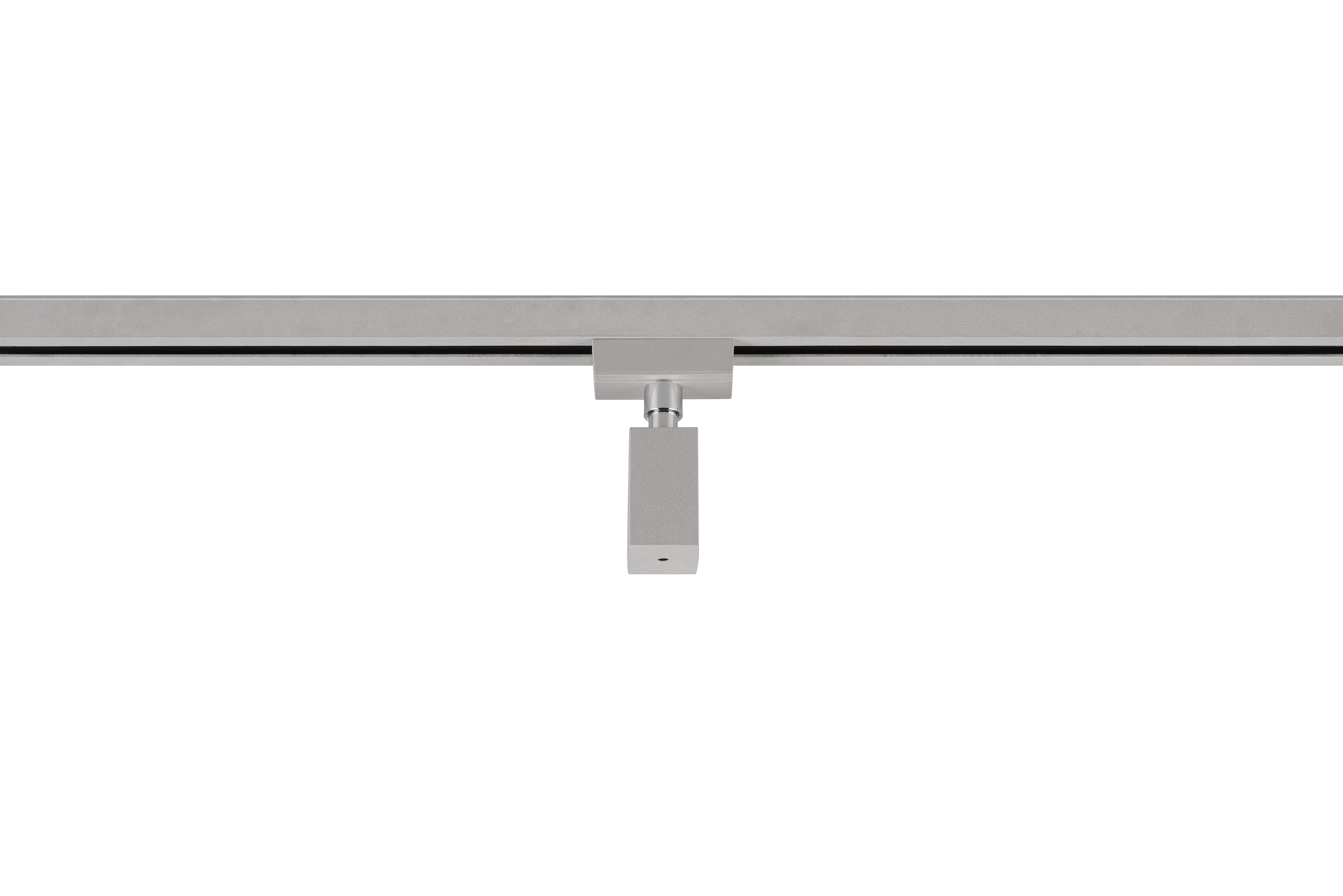 Schienensystem-adapter 703687 Duoline Adapter - Titanfarben, Basics, Kunststoff (6/10/3cm) - Trio Leuchten