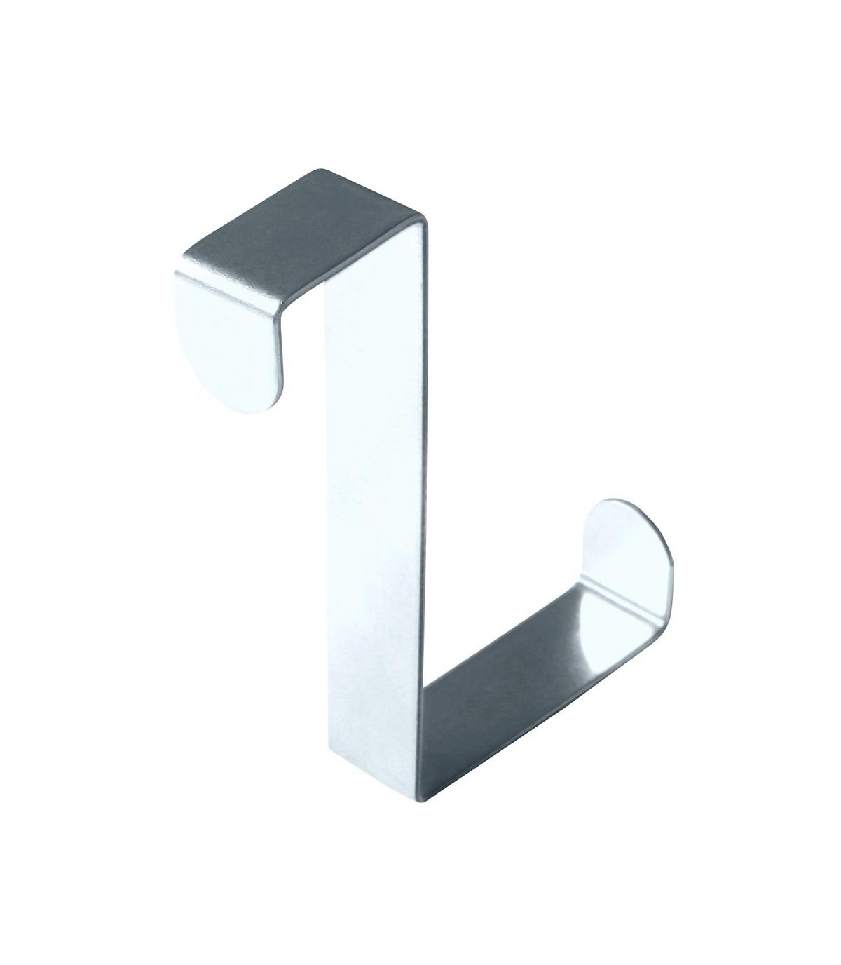 Előszoba Akasztó Türhaken 4214062100 - ezüstszínű, Konventionell, fém (7,6/1,2/6cm) - Wenko