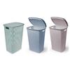 Wäschetonne Bella - Sandfarben/Pastellblau, Basics (45/34/60cm) - Ondega