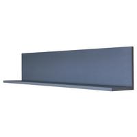 Falipolc Lucca 100/22,8cm - platinaszürke, Konventionell, faalapú anyag (100/22,8/18,6cm) - FlexWell