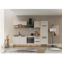 Küchenleerblock Aveiro Kaschmir/Eiche Wotan B: 280cm - Kaschmir/Eiche Wotan, Trend, Holzwerkstoff (280cm) - Held