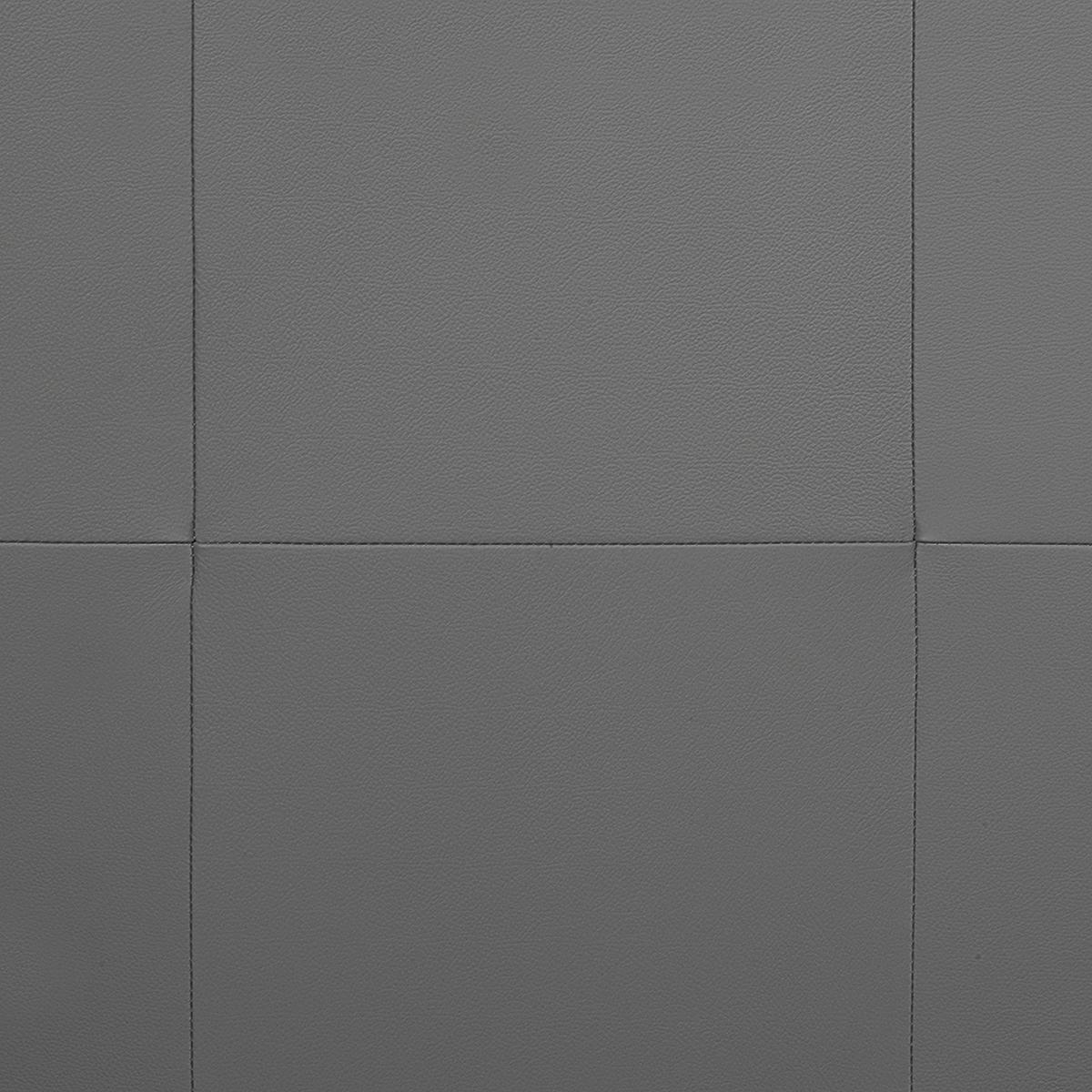 2-Sitzer-Sofa Oslo Beige B: 150 cm - Anthrazit/Schwarz, Design, Leder (150/92/85cm) - Livetastic