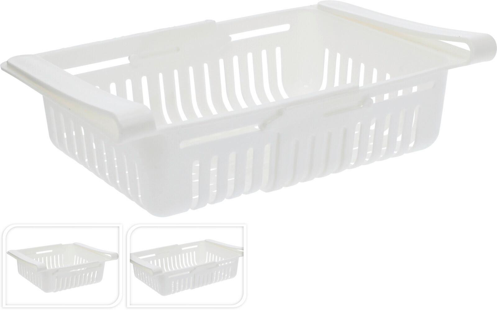 Organizér do chladničky ORGANIZER FRIDGE - priehľadné, Basics, plast (16.5/8/20.5cm)