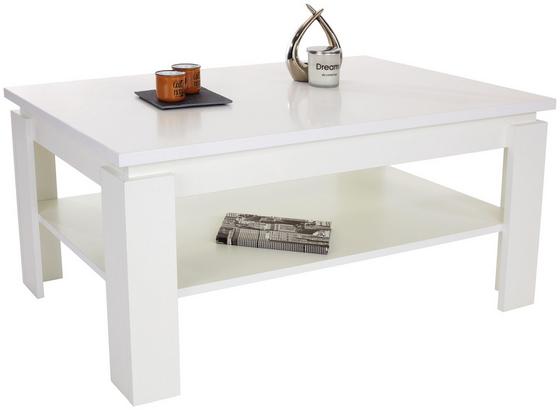 Konferenčný Stolík Nizza 2 - biela, Moderný, kompozitné drevo (100/45/60cm) Konferenčný Stolík Nizza 2 - biela, Moderný, kompozitné drevo (100/45/60cm)