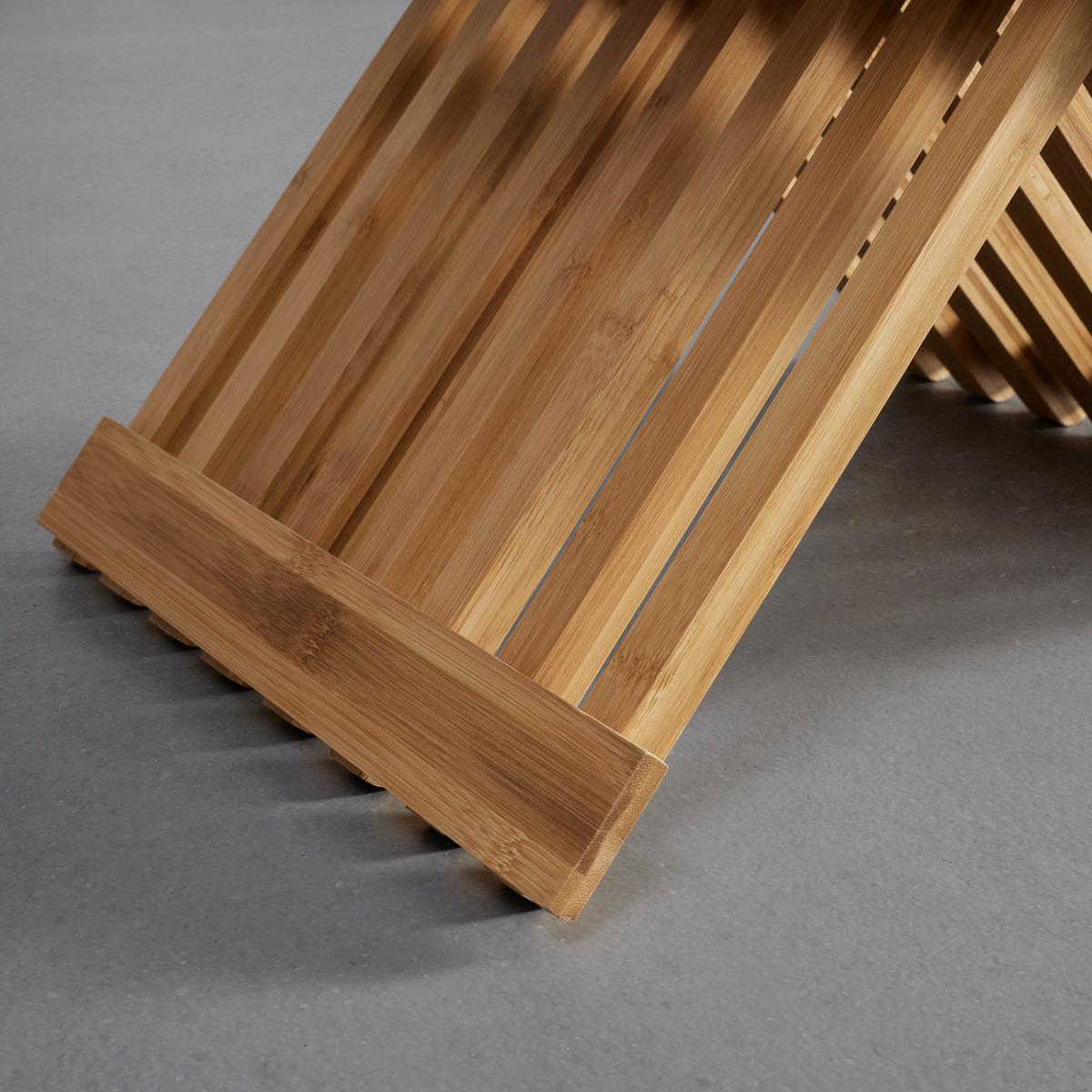 Bambusová taburetka BONNY prírodné farby - prírodná farba, Modern, prírodné materiály (40/45/32cm) - P & B