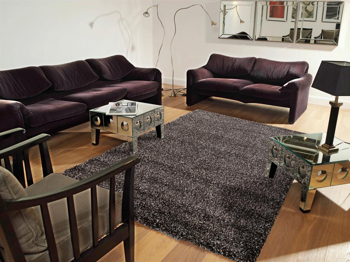 Hochflorteppich Fashion Shaggy - Braun, Basics, Textil (240/340cm) - Novel