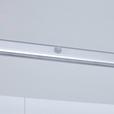 Kleiderstange Unit L: 87 cm Alufarben mit LED-Beleuchtung - Alufarben, MODERN, Metall (87,1cm) - Ondega