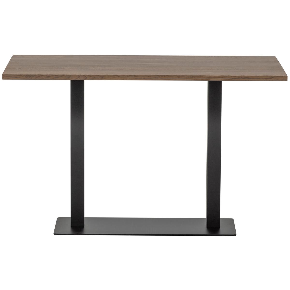 TISCHGESTELL Bistro Schwarz B: 80cm - Schwarz, MODERN, Metall (80/72/40cm) - Livetastic