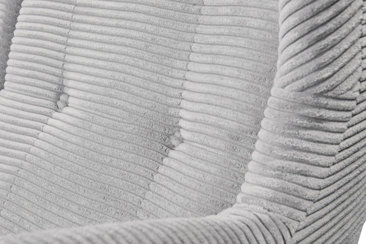 Kuchyňská pohovka OSKAR 5 - černá/světle šedá, Konvenční, dřevo/textil (176/103/98cm) - MID.YOU