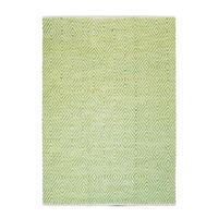 Flachwebteppich Aperitif Grün, 120x170 cm - Grün, KONVENTIONELL, Textil (120/170cm)