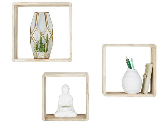 Sada Nástěnných Regálů Toby-exklusiv- - přírodní barvy, Moderní, dřevo - Mömax modern living Sada Nástěnných Regálů Toby-exklusiv- - přírodní barvy, Moderní, dřevo - Mömax modern living