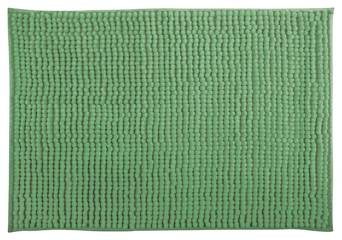 Badteppich Grün 50/80 Cm - Grün, KONVENTIONELL (50/80cm) - Spirella