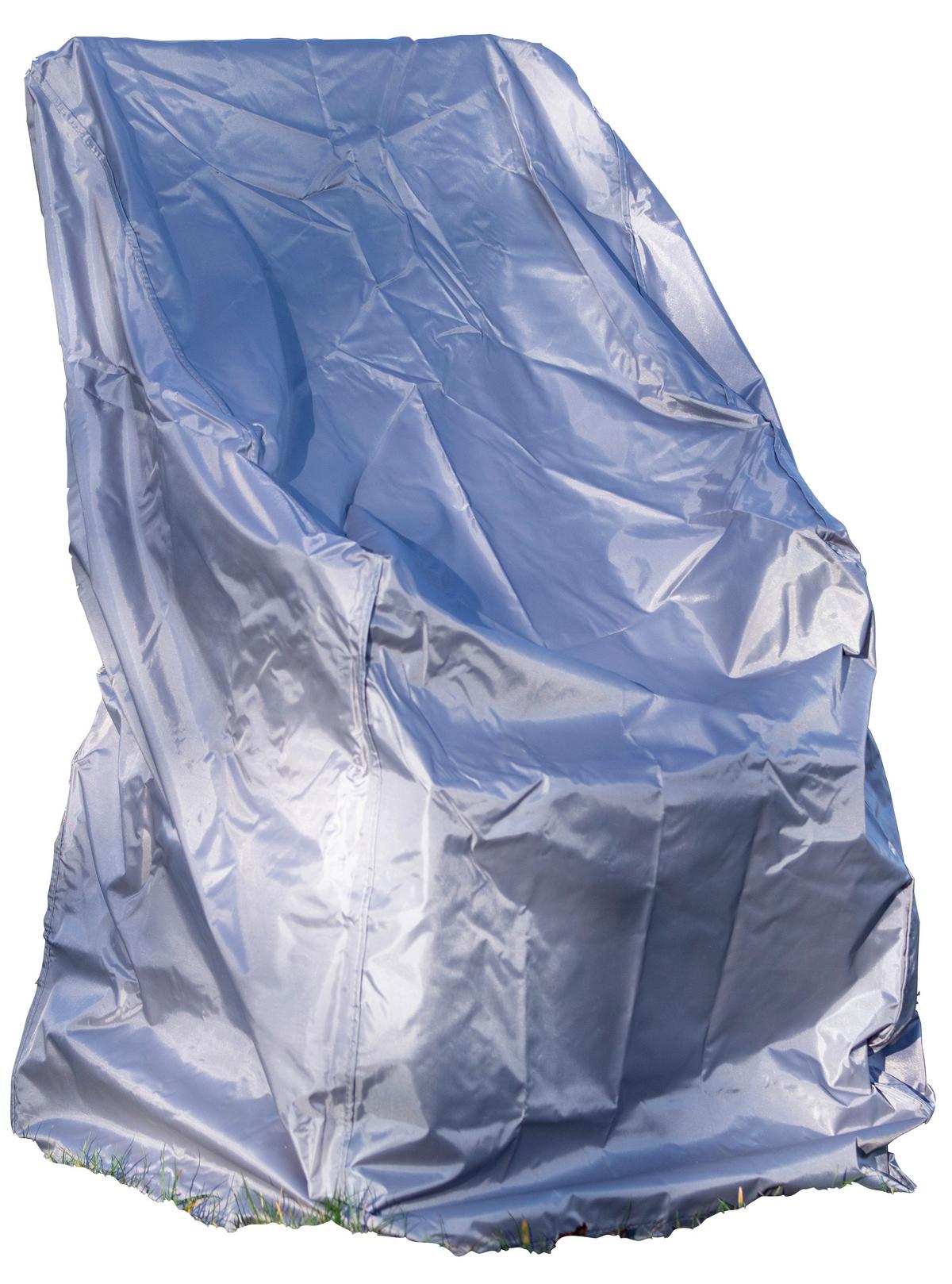 Schutzhülle für Gartenstühle 66x66x80/120 cm Anthrazit - Anthrazit, Basics, Textil (66/80/120/66cm)