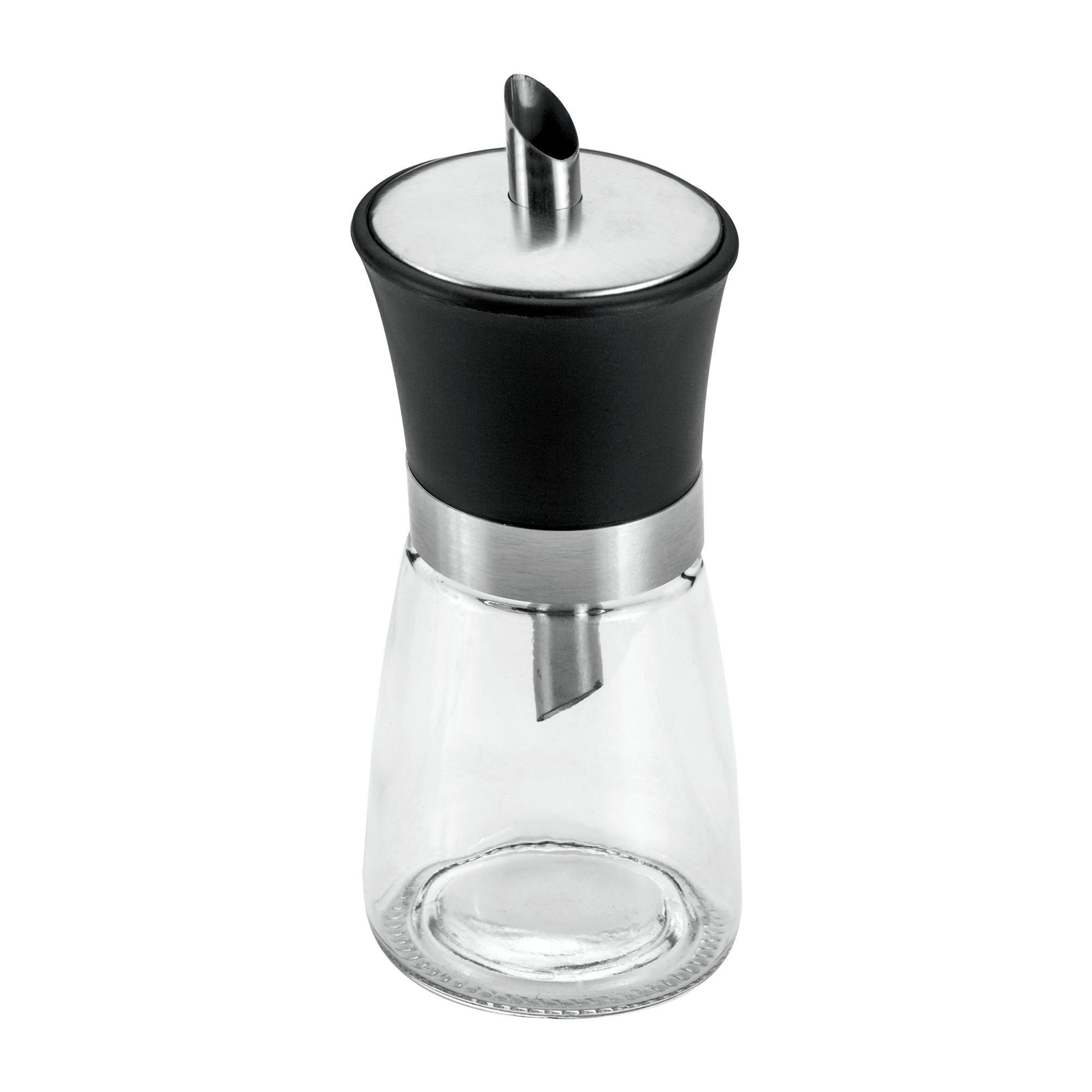 Zuckerstreuer Malvin Metall/ Kunststoff/glas Ca. 150 Ml - Klar/Schwarz, Basics, Glas/Kunststoff (150ml) - Metaltex