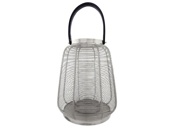 Windlicht Ø 28 cm - Silberfarben, MODERN, Metall (28/31cm) Windlicht Ø 28 cm - Silberfarben, MODERN, Metall (28/31cm)
