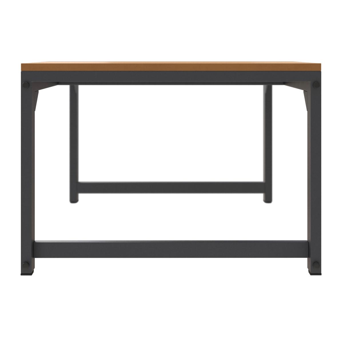 Loungegarnitur Rio - Anthrazit/Schwarz, MODERN, Kunststoff/Textil (226/156cm) - Beldano