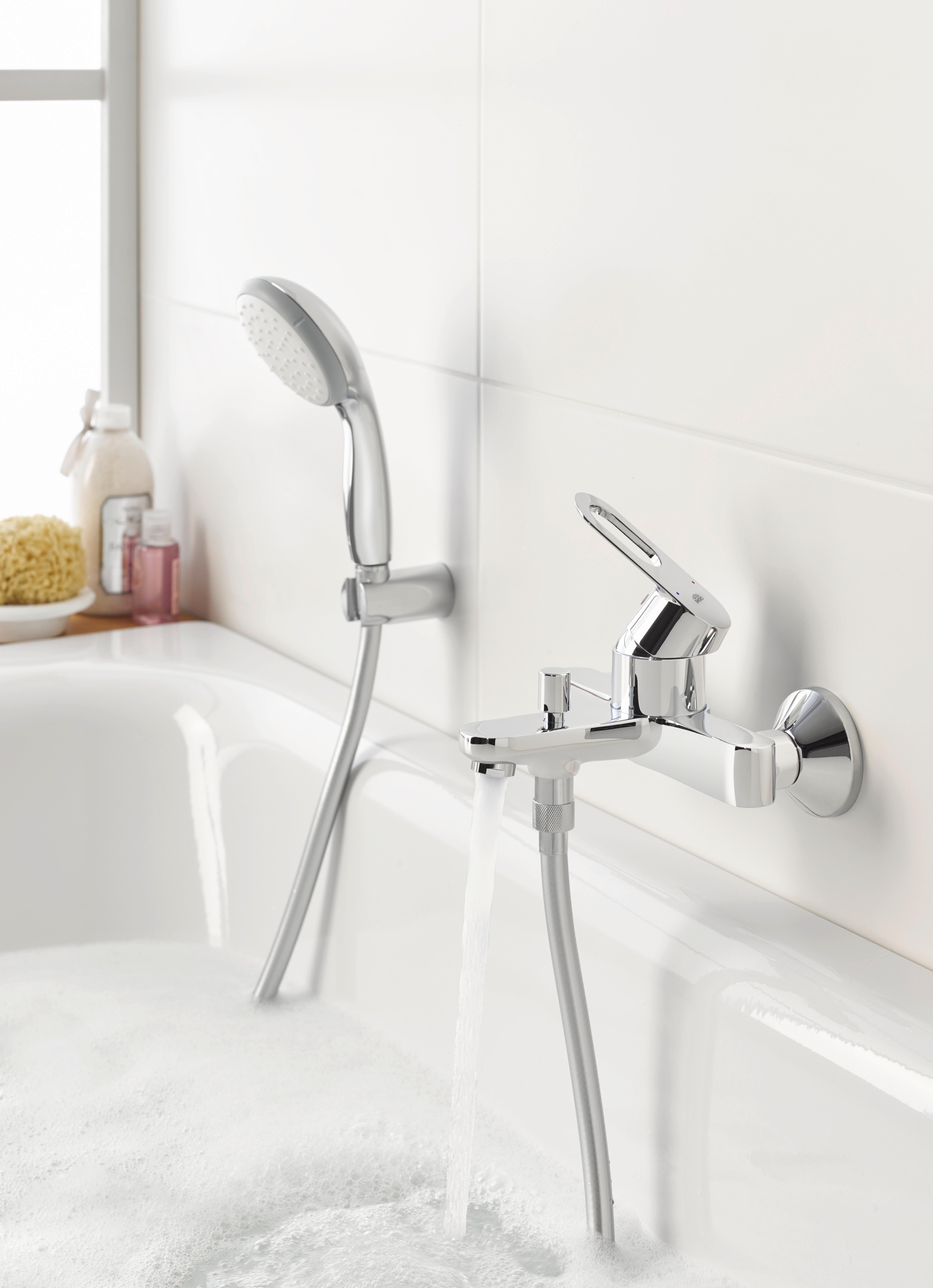 Armatur für die Badewanne