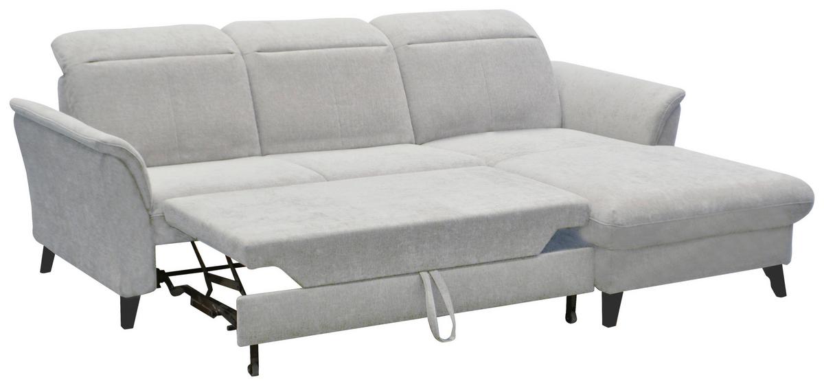 SEDACIA SÚPRAVA ROMERO - čierna/svetlosivá, Modern, kov/textil (243/91/178cm)