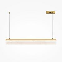 Pendelleuchte Petra - Messingfarben, MODERN, Metall (100/8,5/96,2cm) - MAYTONI