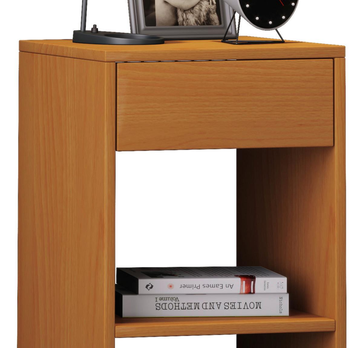 Odkladací stolek SLEDO MAXI buk - barvy buku, Konvenční, kompozitní dřevo (35/65/35cm) - MID.YOU