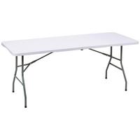 Klapptisch Table Foldable - Weiß, Basics, Kunststoff (180/70/74cm)