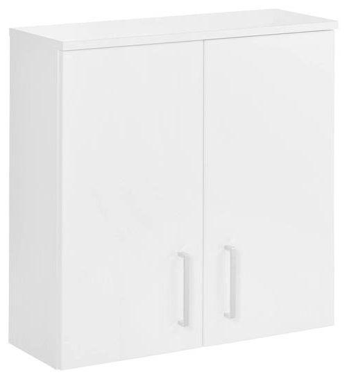 Hängeschrank mit Einlegeboden Atlanta B: 60 cm Weiß - Weiß, MODERN, Holzwerkstoff (60/60/22,5cm) - MID.YOU