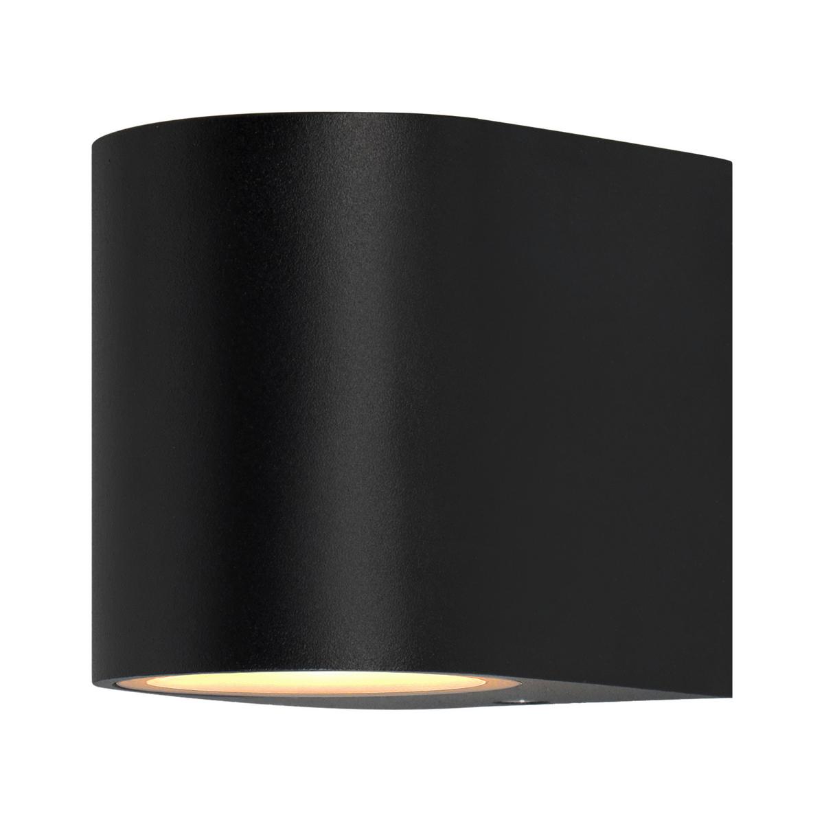 Außenwandleuchte 21-32287 Lobelia - Schwarz, Design, Metall (6.5/9/8cm)