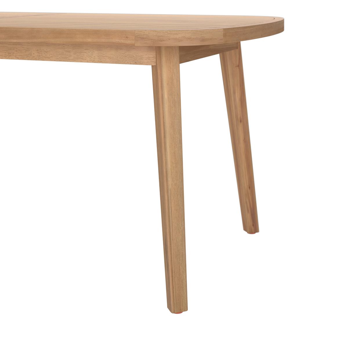 Gartentisch Talinn - Akaziefarben, MODERN, Holz (200/100/77cm) - Beldano